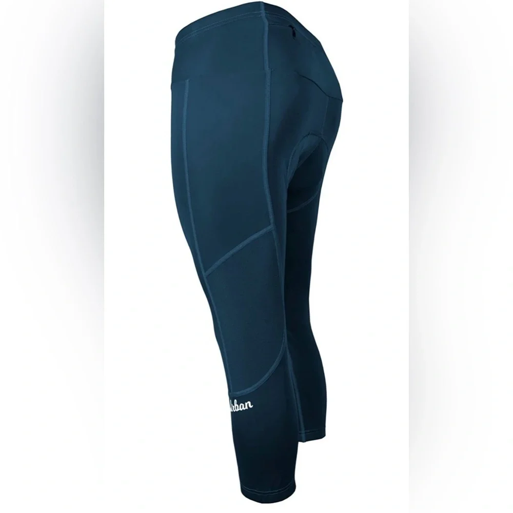 Urban Cycling Padded Capri Tights – Size L